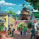 Imagen para el artículo titulado Vas a empezar a ahorrar cuando veas los bocetos del nuevo parque temático de Studio Ghibli en Japón